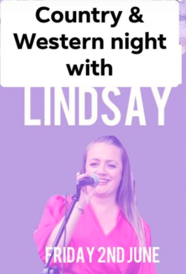 Country and Western night with LINDSAY