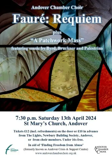 Andover Chamber Choir: Faure Requiem & Patchwork Mass
