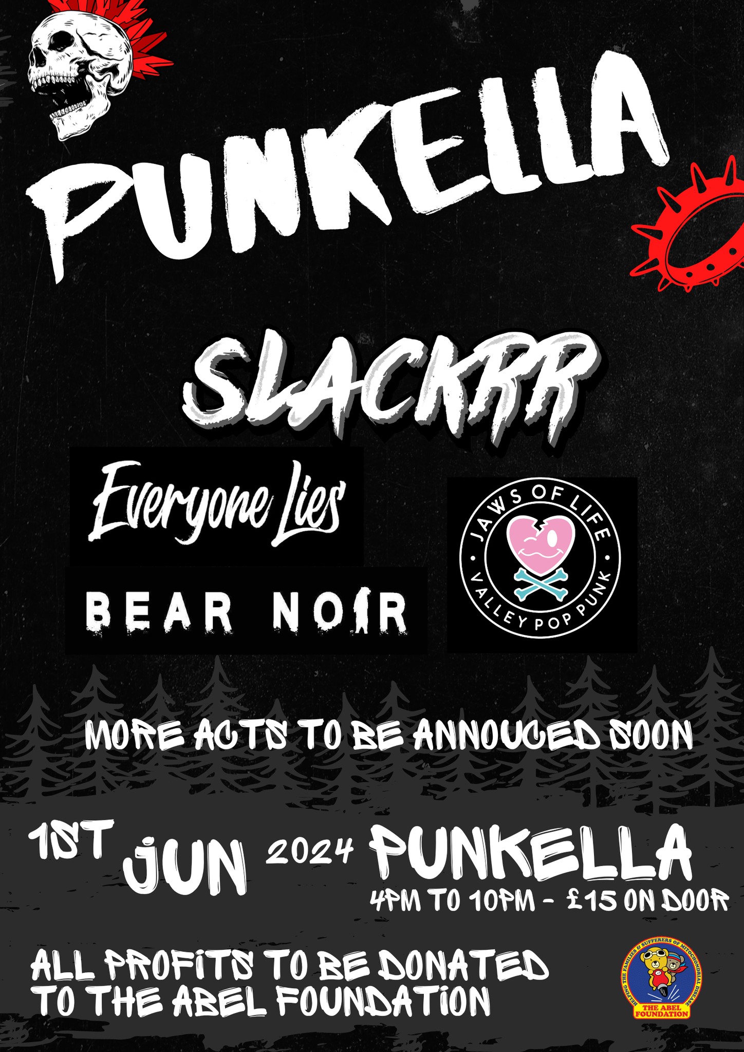 Punkella: Slackrr + Everyone Lies + Jaws of Life + Bear Noir