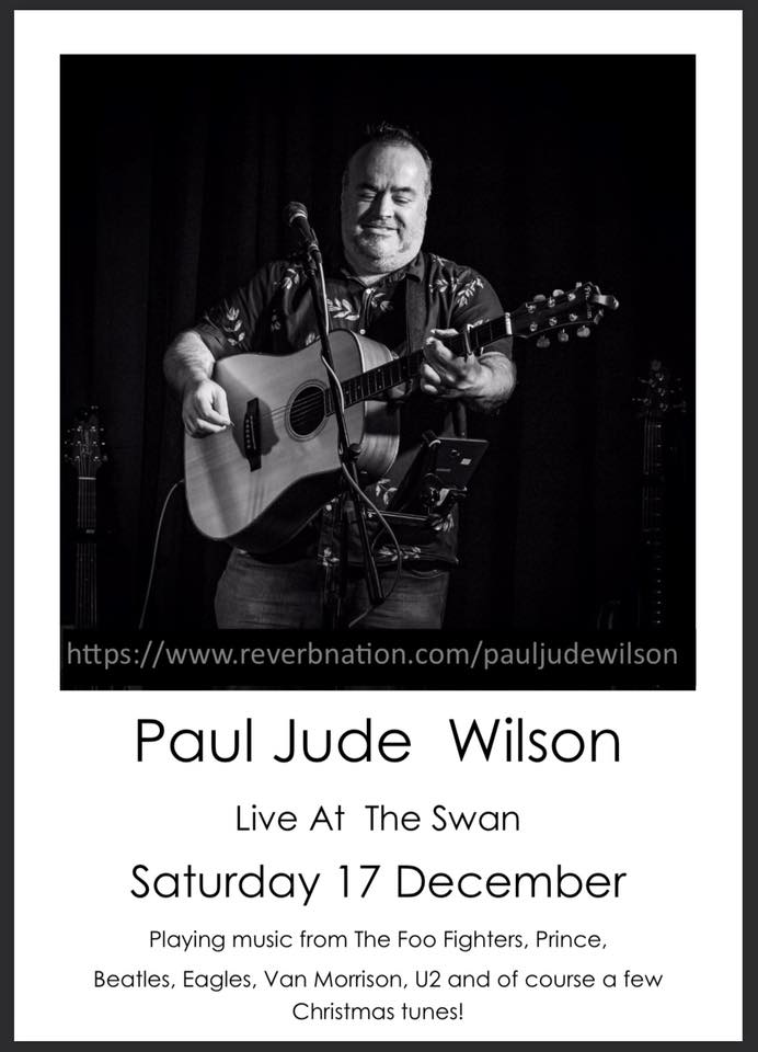 Live music with Paul Jude Wilson