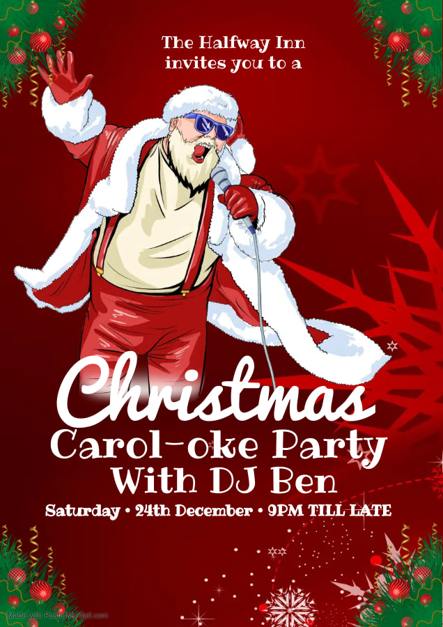 Christmas Carol-oke party with DJ Ben