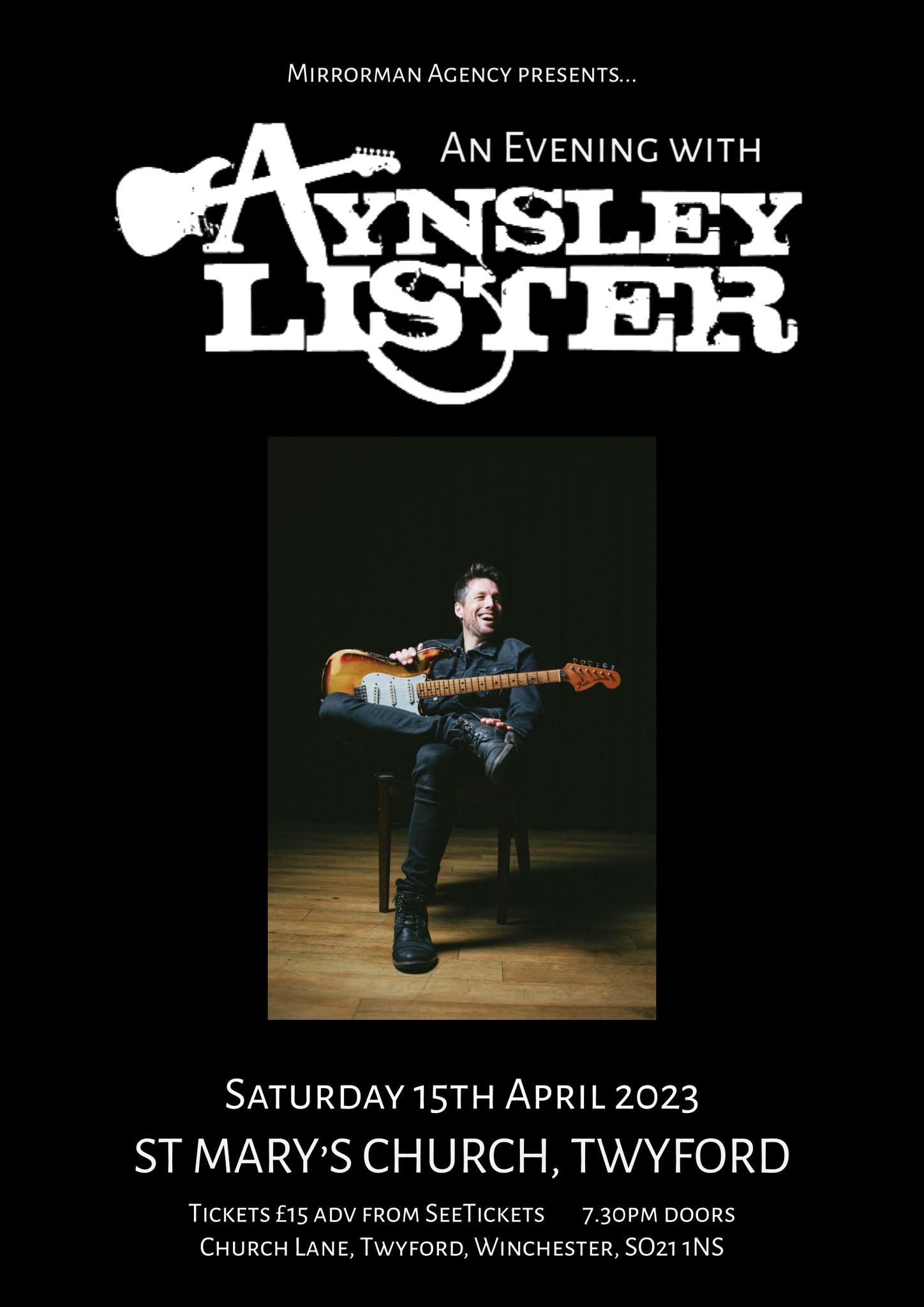 An Evening with Aynsley Lister