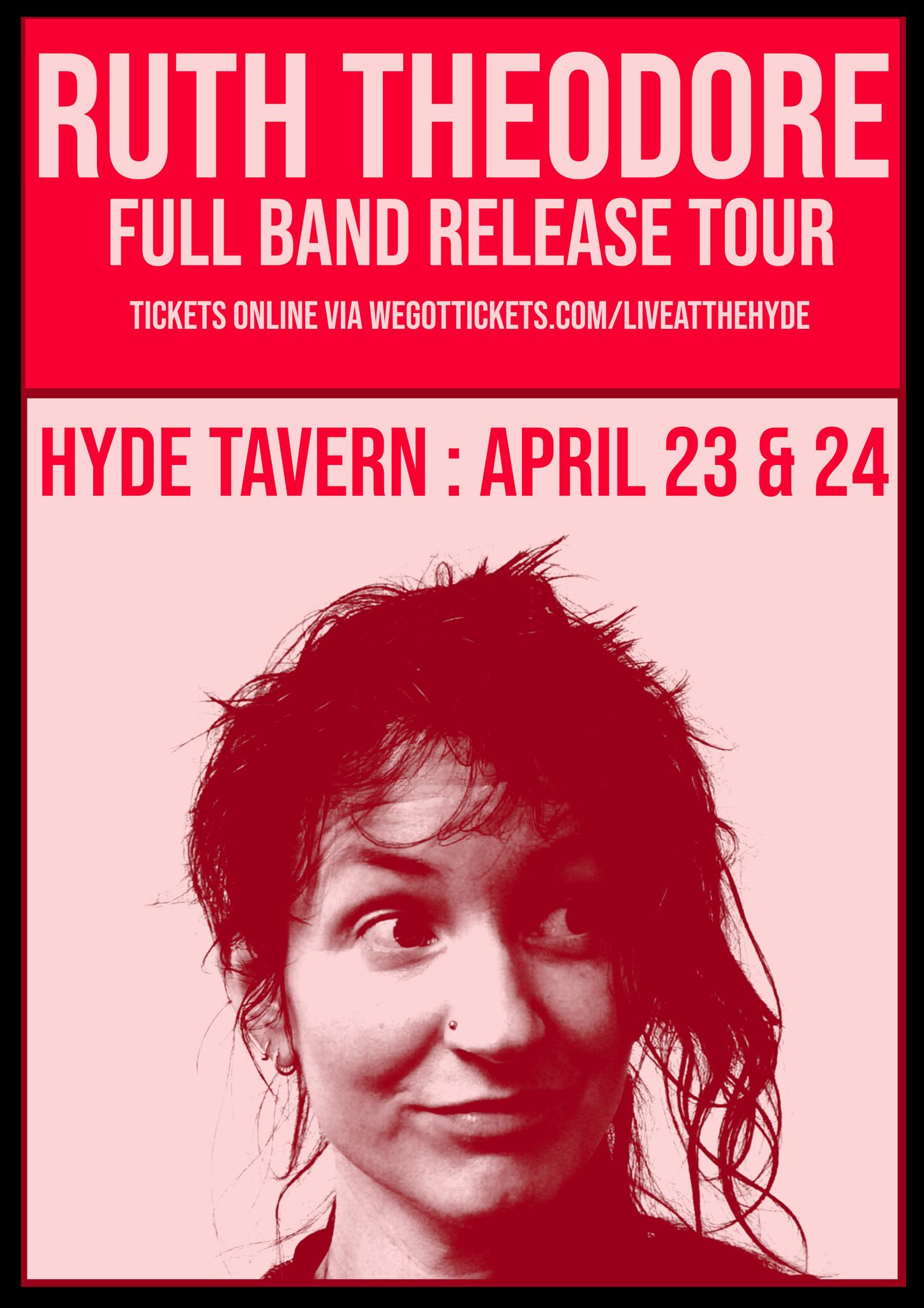 Ruth Theodore - Full band release tour!