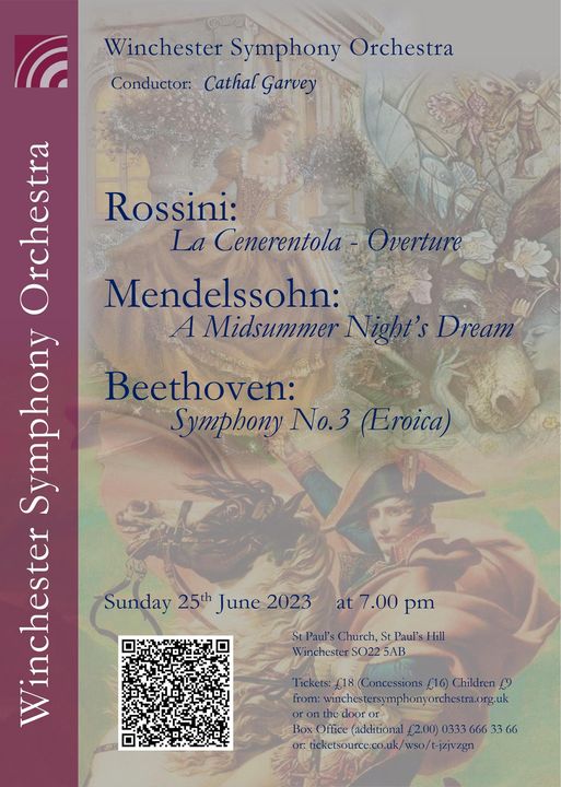 Winchester Symphony Orchestra Concert - full orchestra