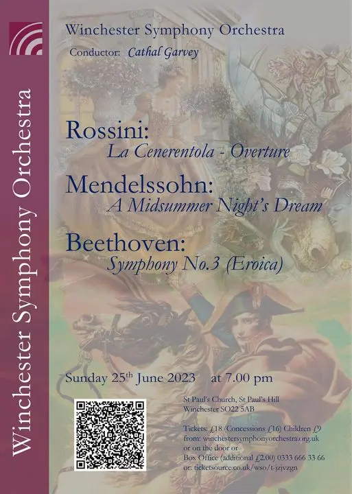 Winchester Symphony Orchestra Concert - full orchestra