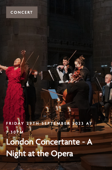 London Concertante - A Night at the Opera