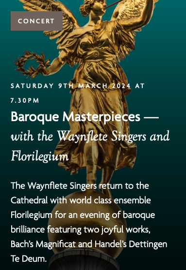 Baroque Masterpieces WITH THE WAYNFLETE SINGERS AND FLORILEGIUM