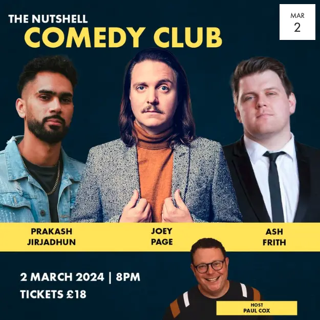 THE NUTSHELL COMEDY CLUB