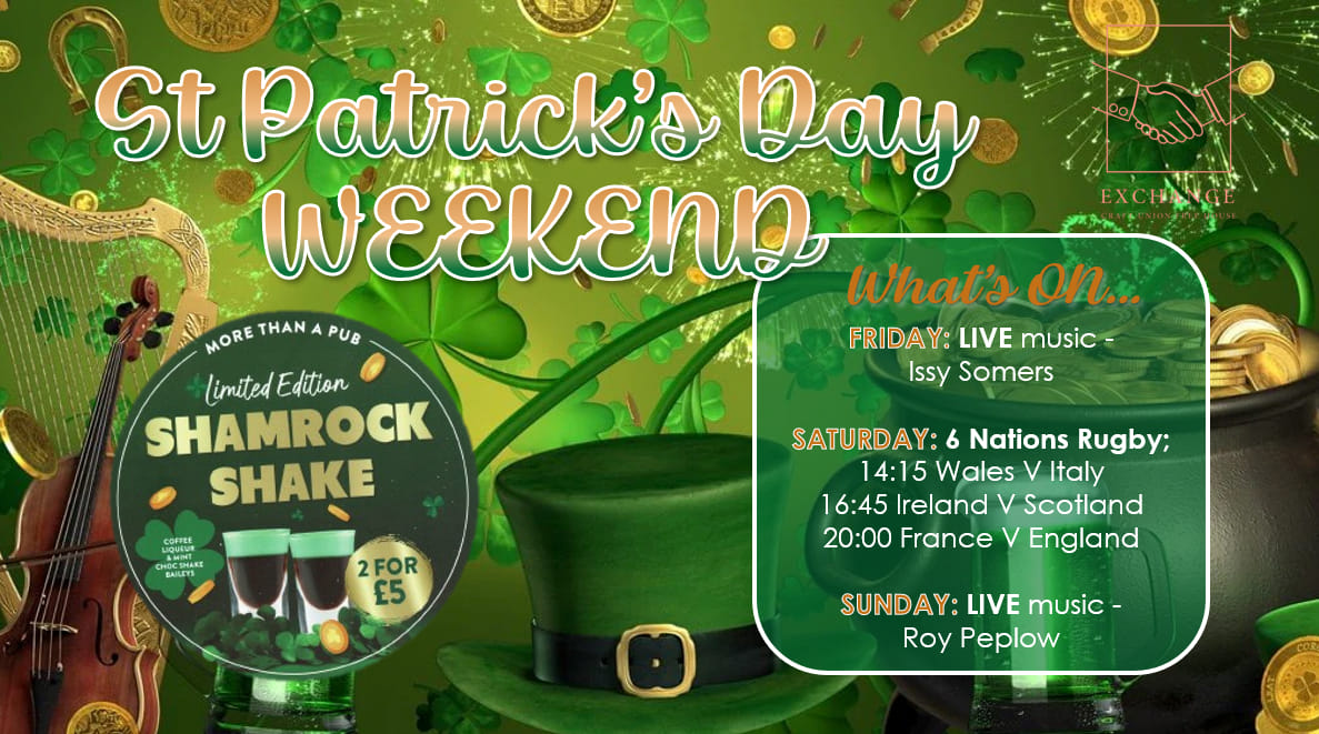 St Patrick's Day Weekend - Roy Peplow