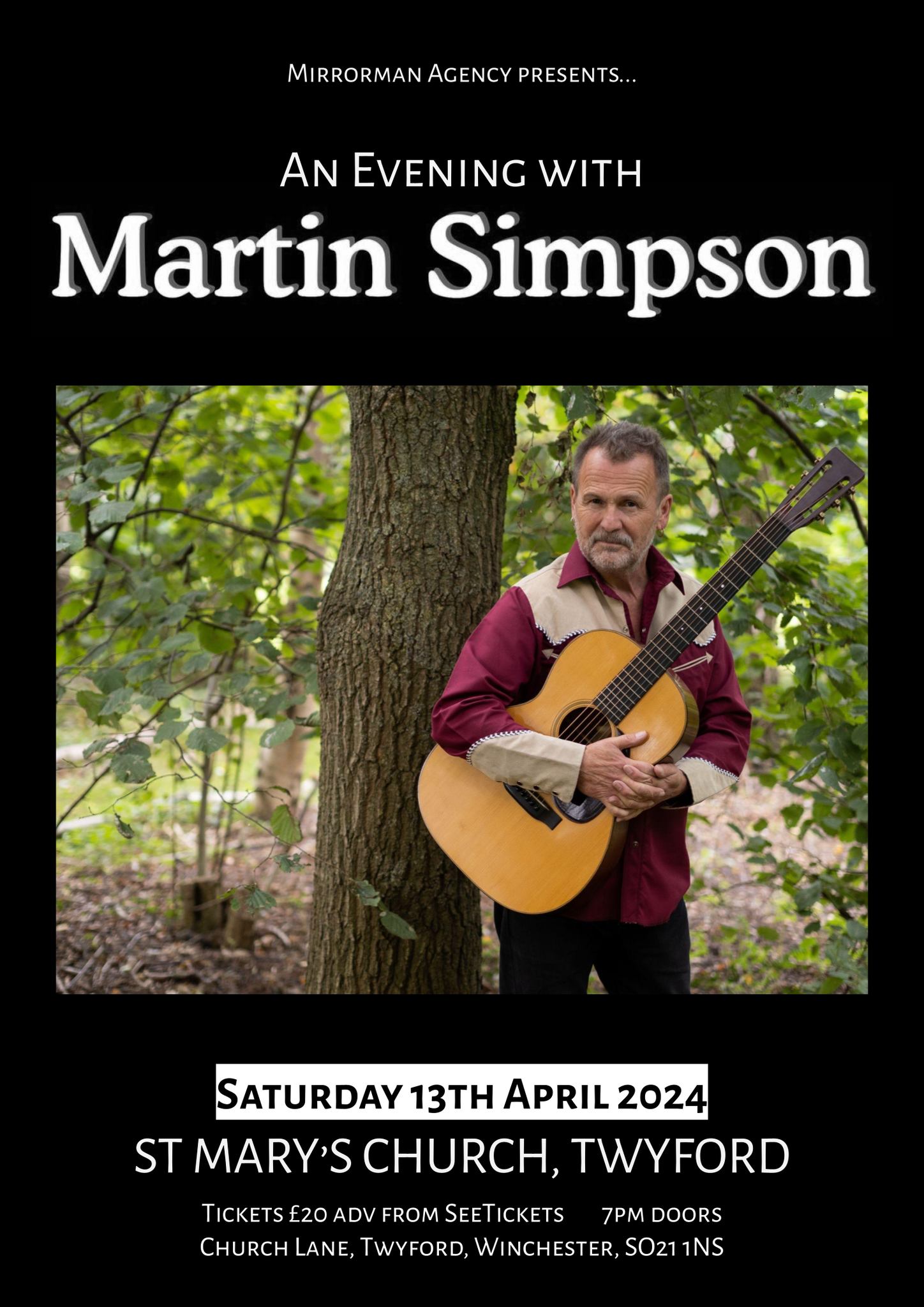 An evening with Martin Simpson