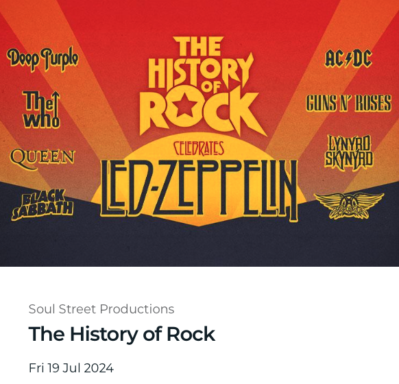Soul Street Productions -  The History of Rock