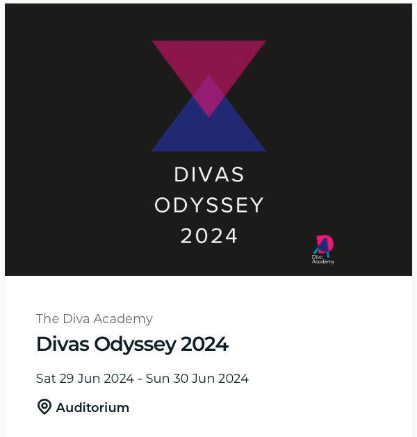 Divas Odyssey 2024