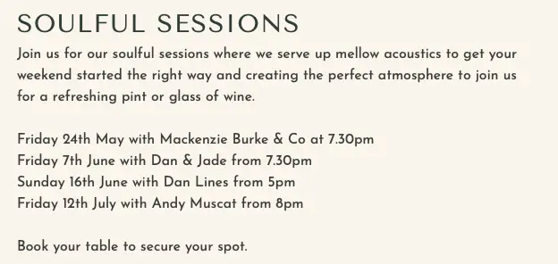 Soulful Sessions – with Mackenzie Burke & Co