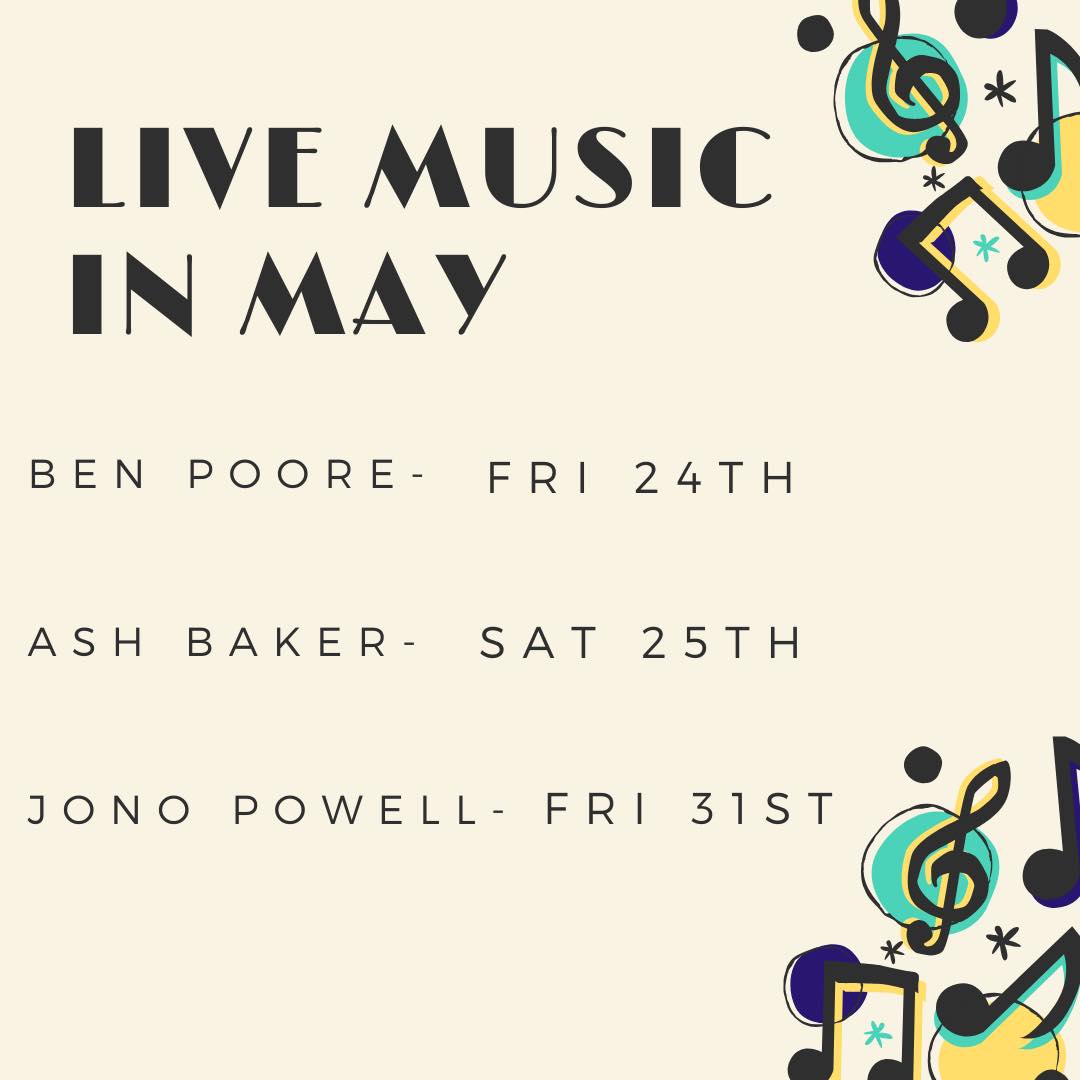 Live Music at the William Walker: BEN POORE Live Music at the William Walker: BEN POORE