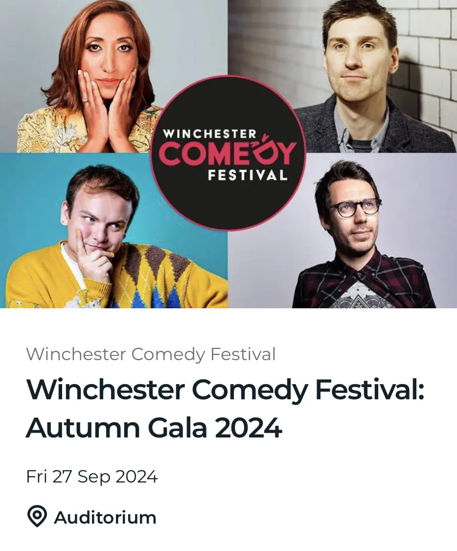 Winchester Comedy Festival: Autumn Gala 2024