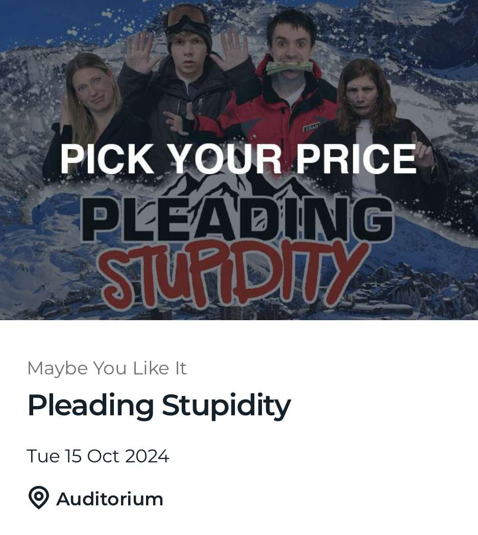 Pleading Stupidity Pleading Stupidity