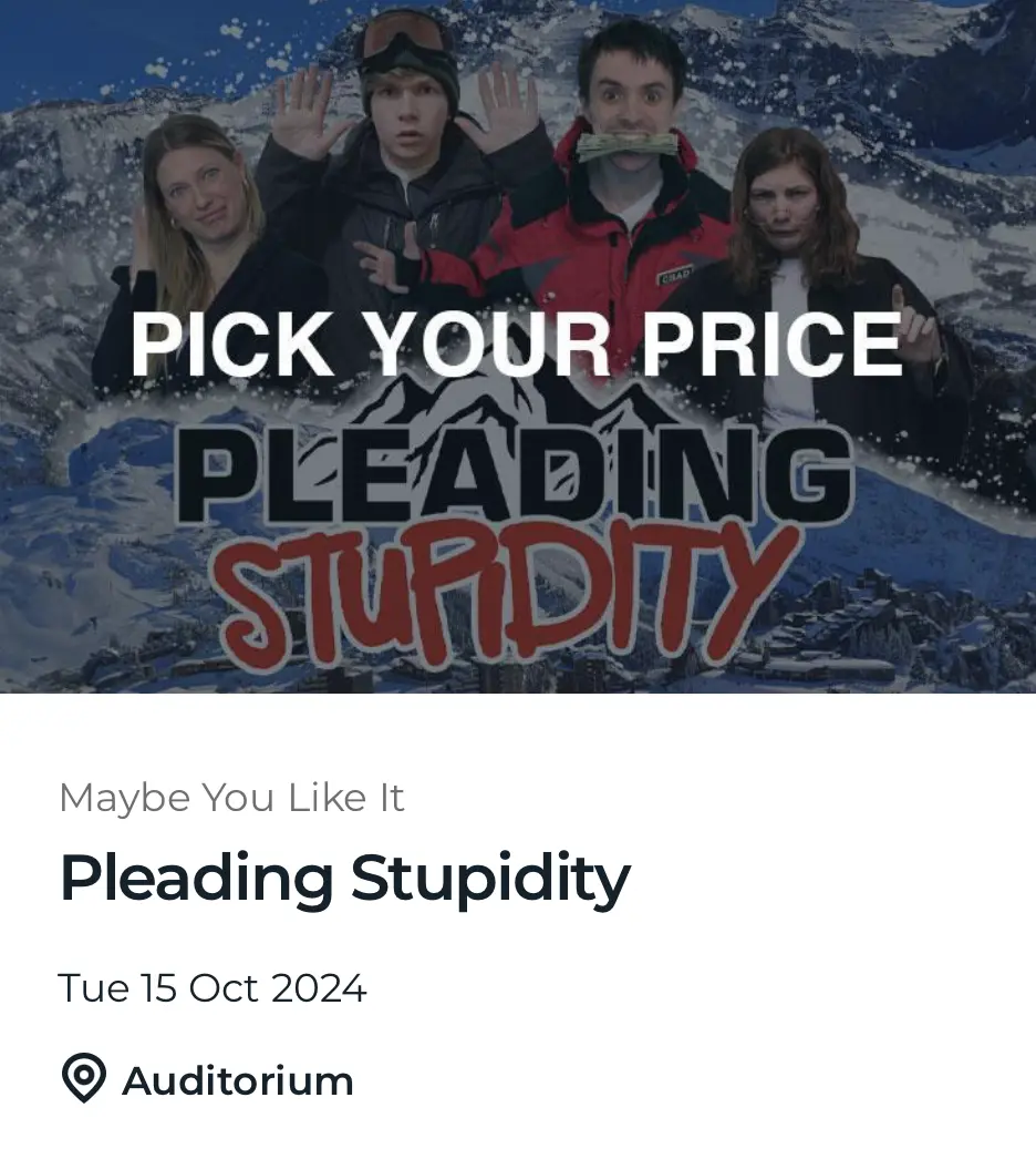 Pleading Stupidity