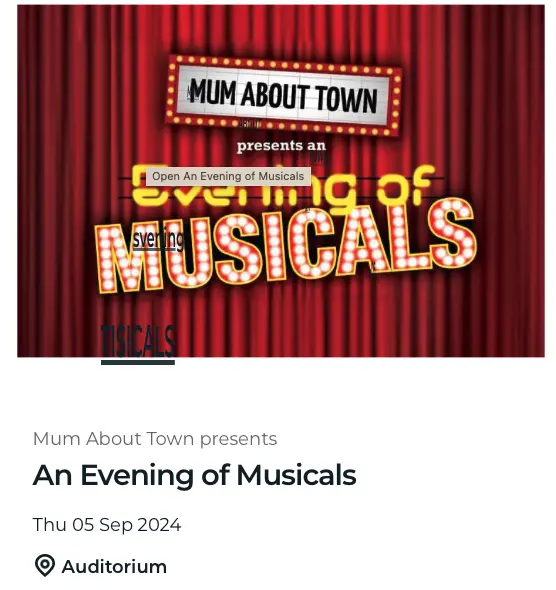 An Evening of Musicals