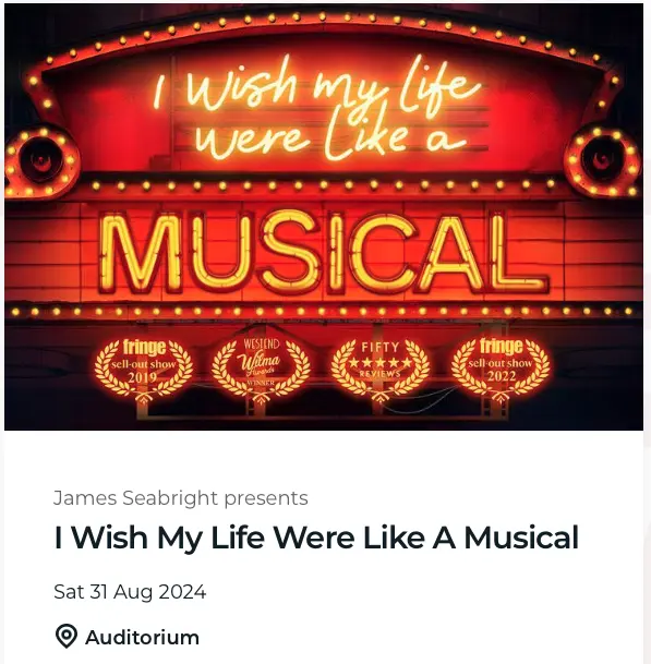 I Wish My Life Were Like A Musical