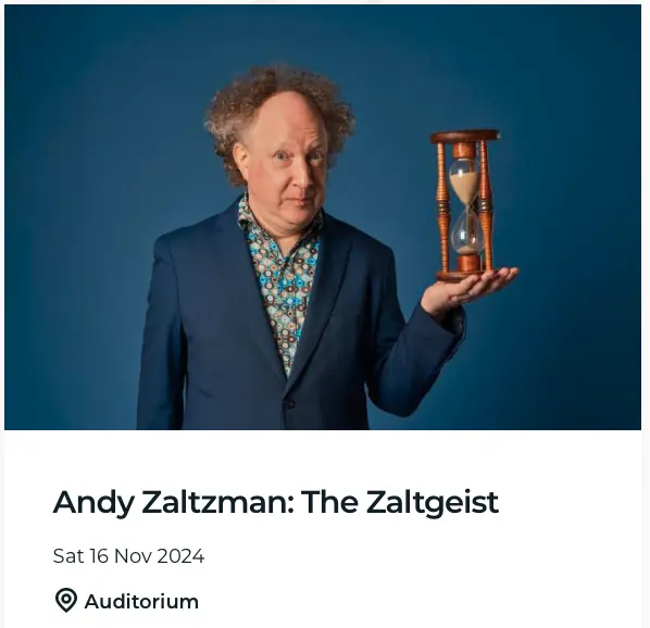 Andy Zaltzman: The Zaltgeist