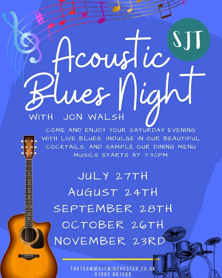 Acoustic Blues Night with JON WALSH