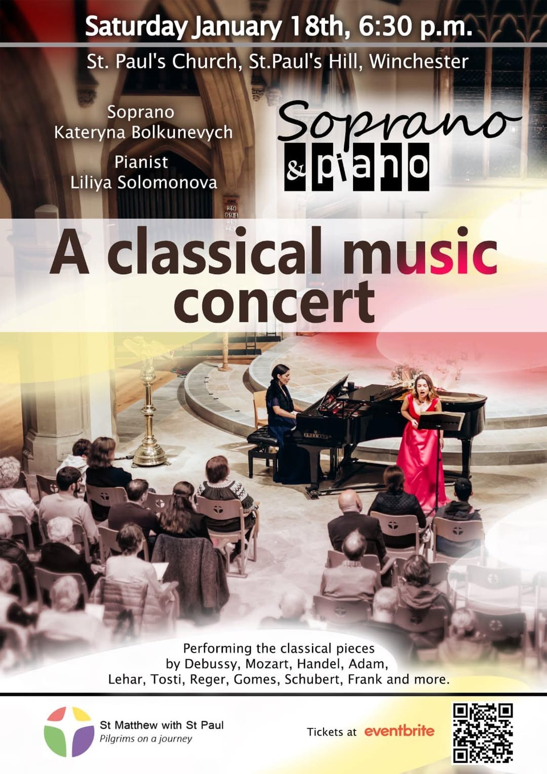 A classical music concert - Soprano and Piano