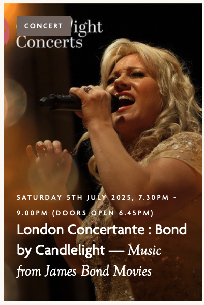 London Concertante: Bond by Candlelight