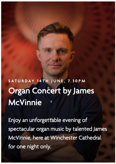 Organ Concert by James McVinnie