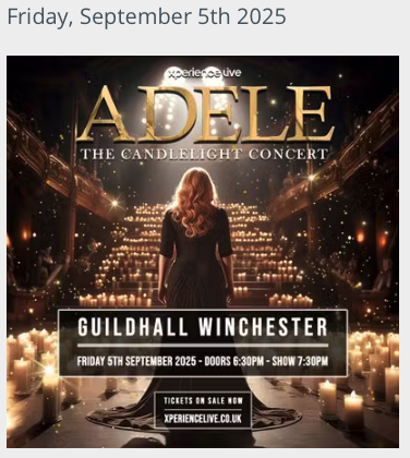 Adele - The Candlelight Concert