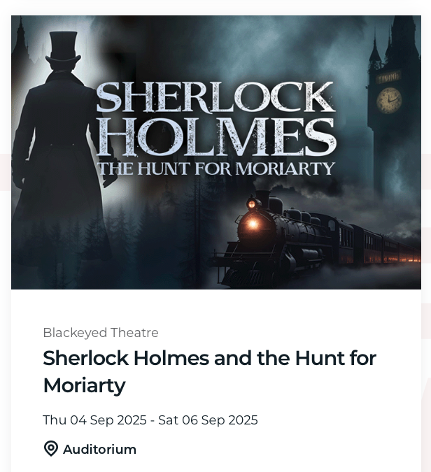 Sherlock Holmes and the Hunt for Moriarty