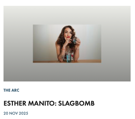 ESTHER MANITO: SLAGBOMB