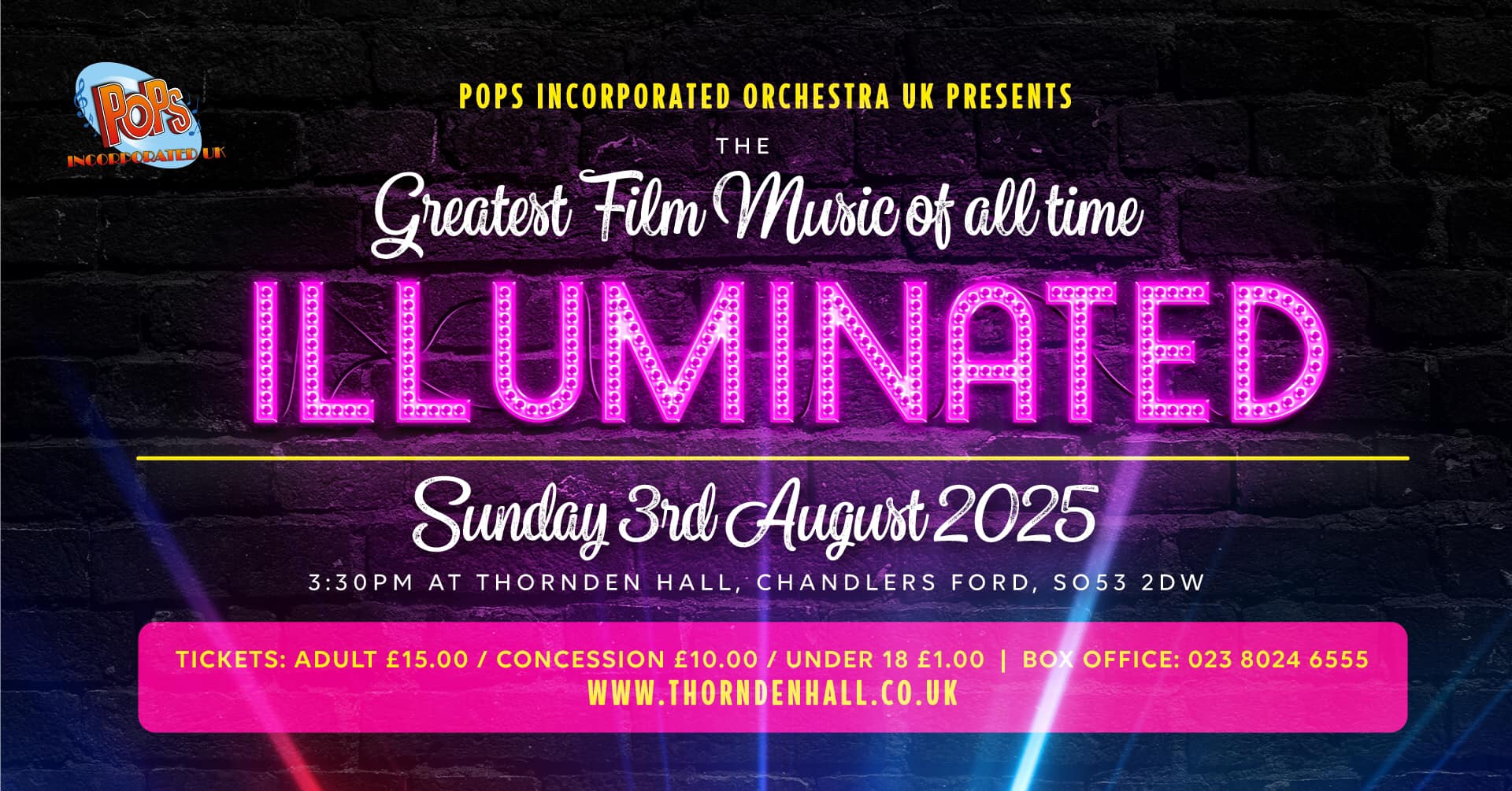 The Greatest Film Music of all time with the Pops Orchestra