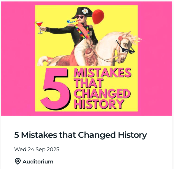 5 Mistakes that Changed History