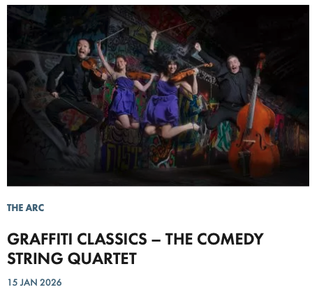 GRAFFITI CLASSICS – THE COMEDY STRING QUARTET