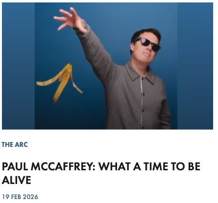 PAUL MCCAFFREY: WHAT A TIME TO BE ALIVE