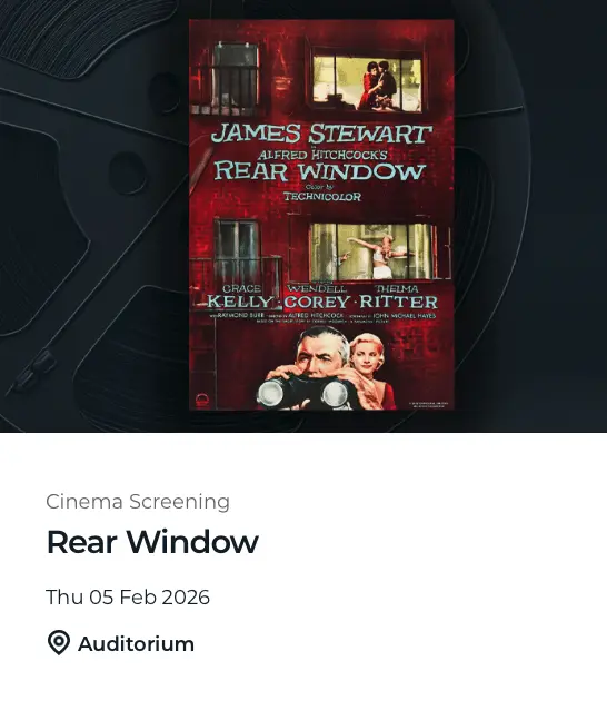 Cinema Screening: Rear Window