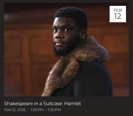 SHAKESPEARE IN A SUITCASE: HAMLET