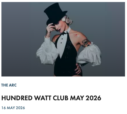 HUNDRED WATT CLUB MAY 2026
