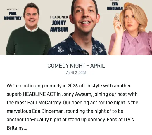 Comedy night