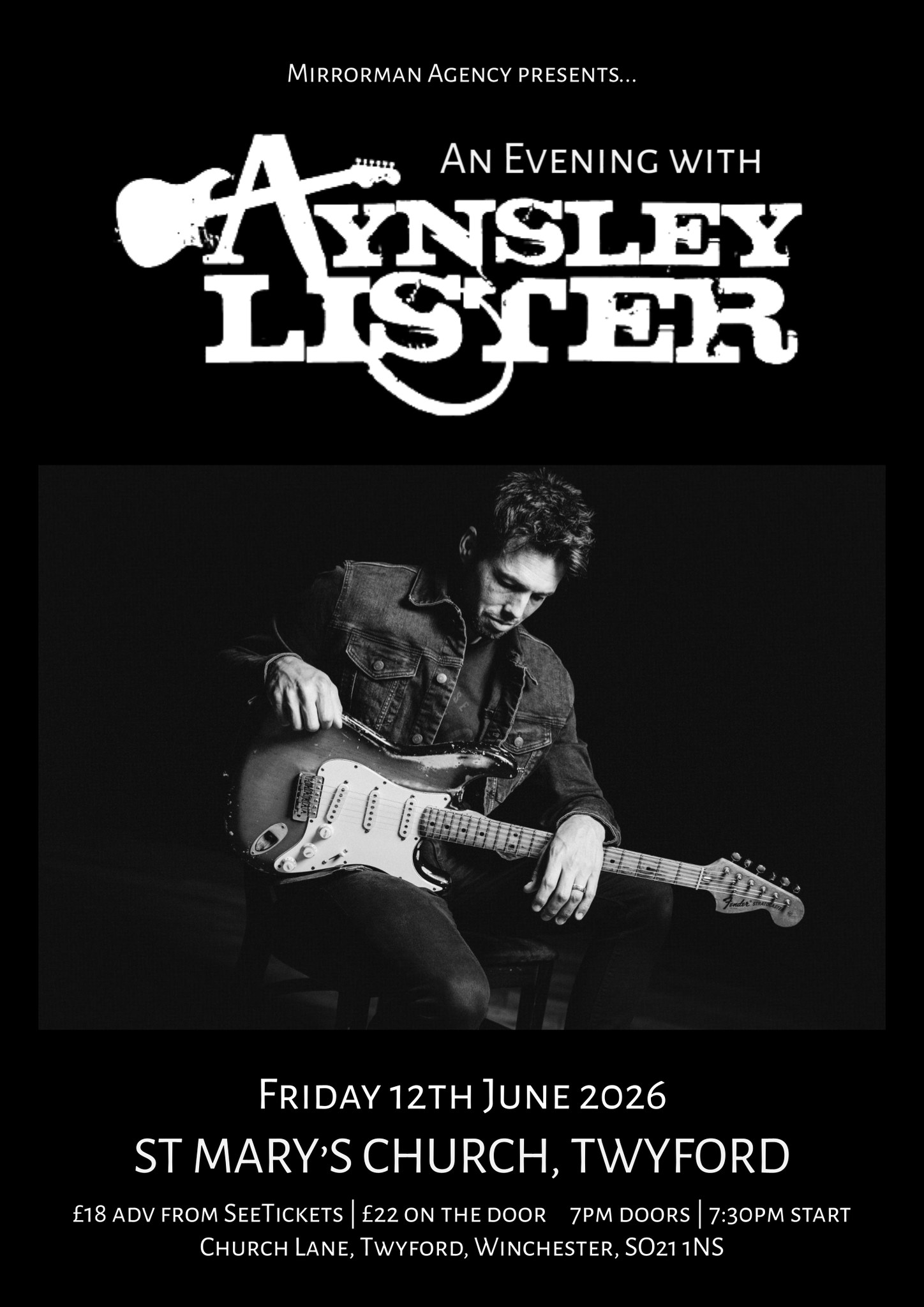 An Evening with Aynsley Lister