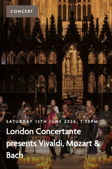 London Concertante presents Vivaldi, Mozart & Bach