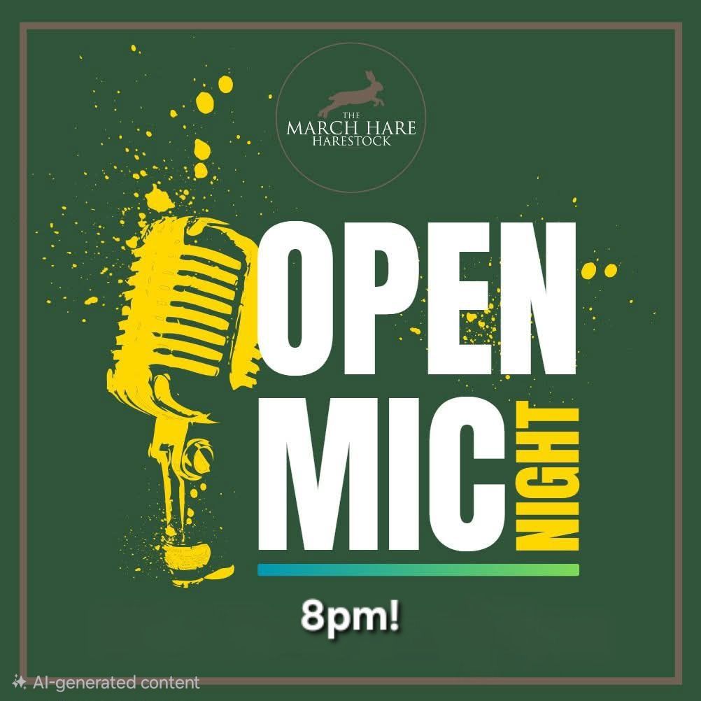 Acoustic Open Mic Night hosted by Jon Walsh