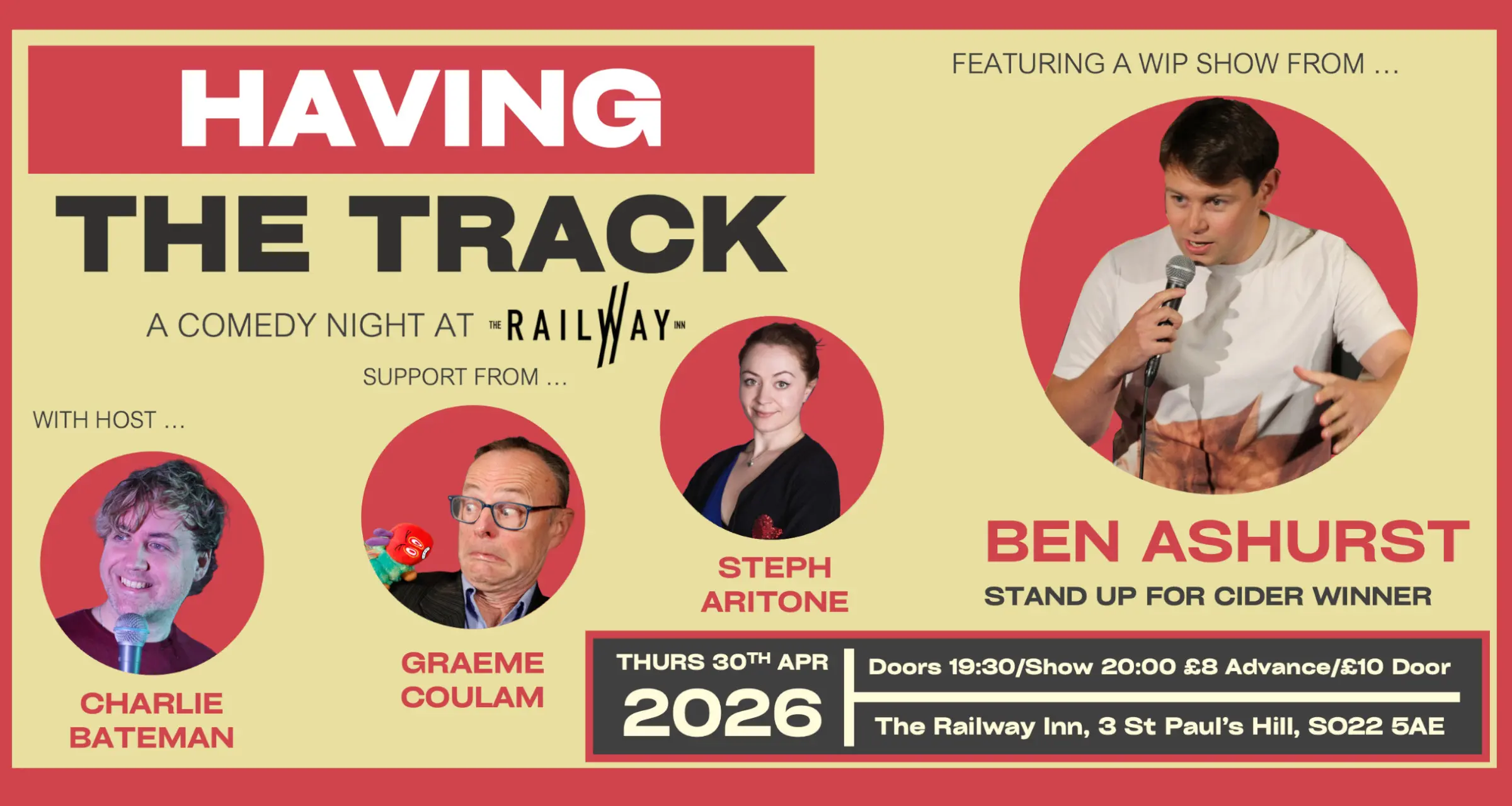 Having The Track Comedy