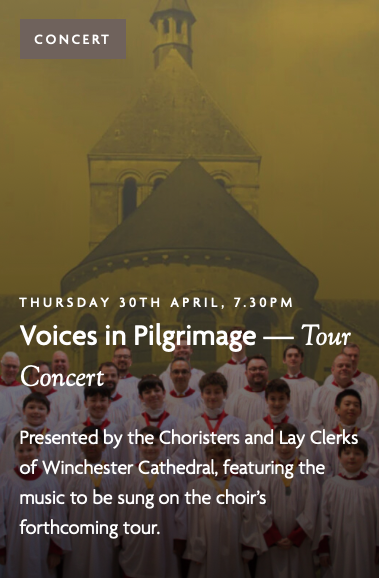 Voices in Pilgrimage - TOUR CONCERT