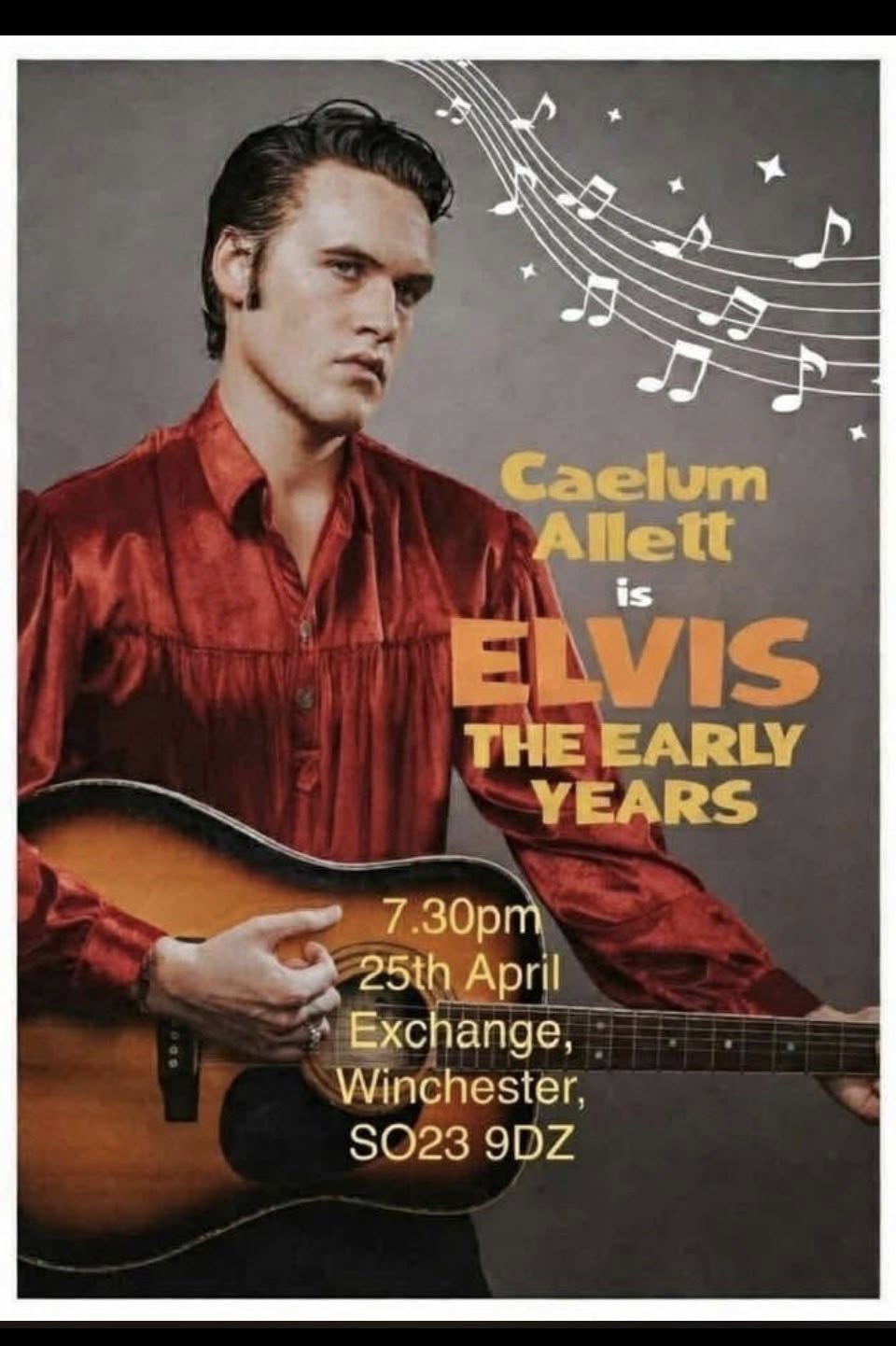 Caelum Allett is ELVIS: The Early Years