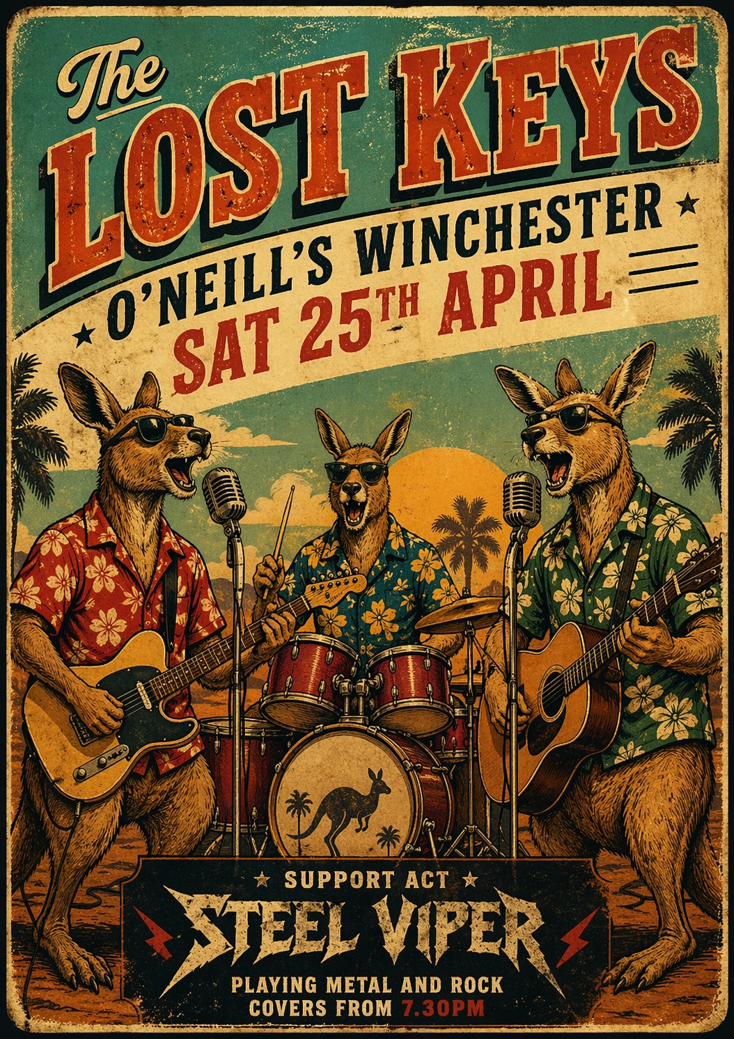 The Lost Keys + Steel Viper