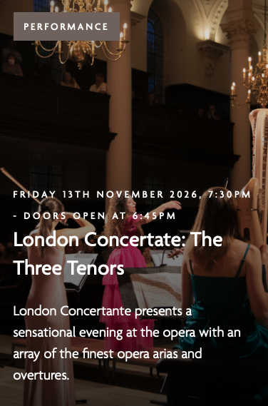 London Concertate: The Three Tenors