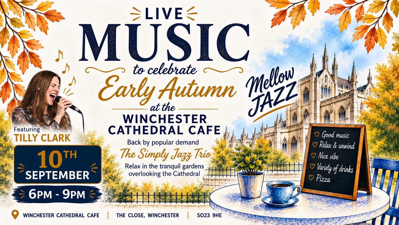 The Simply Jazz Trio with Tilly Clark