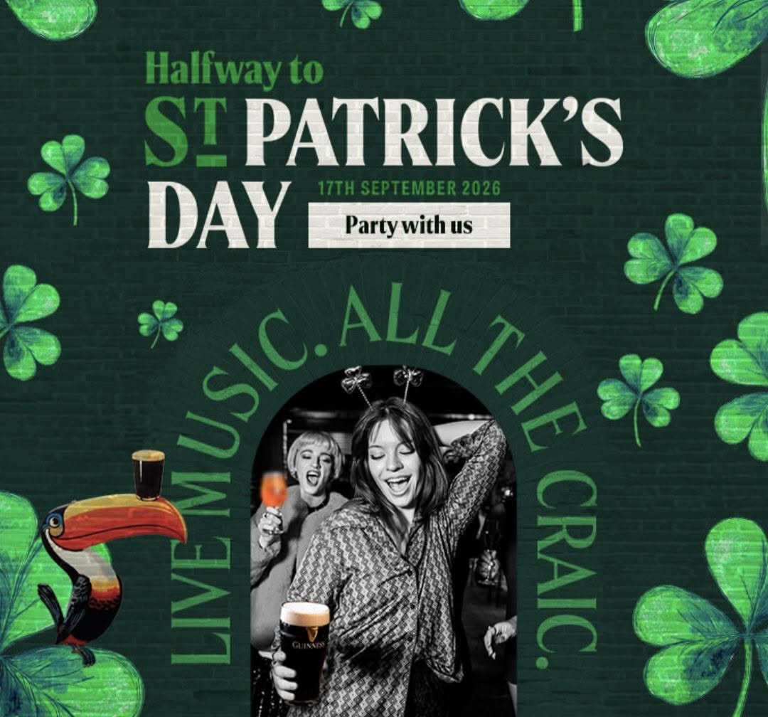Halfway to St Patrick's Day