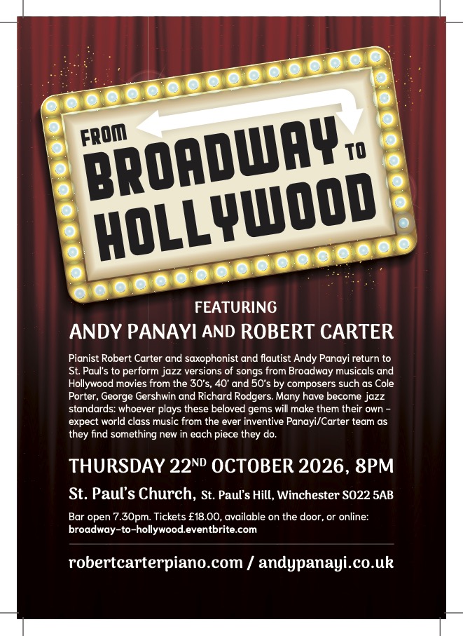 From Broadway to Hollywood - an evening of live jazz